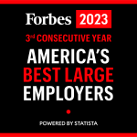 Forbes America’s Best Large Employer 2023 Award 3rd Consecutive Year